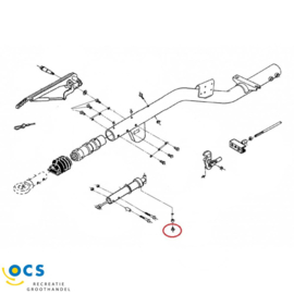 Borgstiftbout glijstang 161R 583042