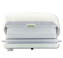 ExtraFAN dakluik wit met ventilator 12Volt