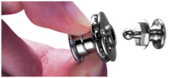 HINDERMANN Loxx veiligheidsdrukknoppen  (5 stuks)