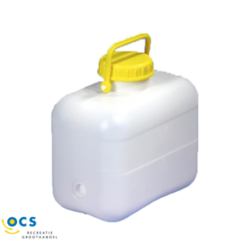 Jerrycan 10 of 16 liter met schroefdop, afm. lxbxh 28x17x 28cm. 8021.82.10 10