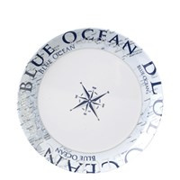 Brunner Blue ocean bord Ø 25cm