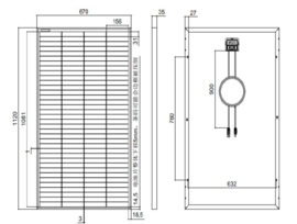 Starre Solarmodule 12V