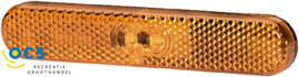Zijreflectorlicht Oranje LED 135x 24 mm verticaal