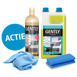 Gently claen en wash