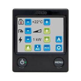 Alde 3020 bedieningspaneel touch met cover zwart