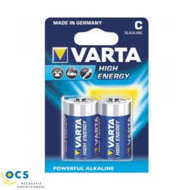 Varta High Energy Alkaline C -Cell LR14 (bl a 2)