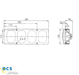 Jokon inbouw met mistlicht