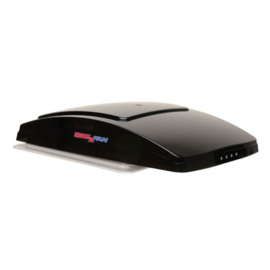 Airxcel MAXXFAN Deluxe dakventilator zwart/smoke