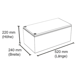 460 Ah BullTron  Polar LiFePO4 12,8V Lithium accu met Smart BMS, verwarming en Bluetooth app