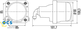 Hella BI Halogeen Koplamp