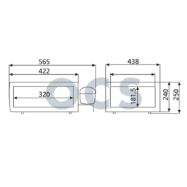 Dometic koelkast CoolMatic CD 20S