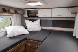 Walra Jersey hoeslaken 3-delig achter bedden  antraciet, wit  of licht grijs  caravans en campers