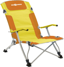 BRUNNER Strandstoel Bula XL geel/oranje