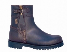 Model Classico 'Kort'  Unisex outdoor laars in donkerbruin leer