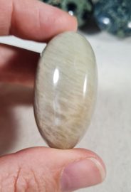 Groene Maansteen Edelsteen Palmsteen - no.08 - 4,5 cm