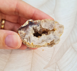 Agaat Geode Druzy Brazilië no.7 - 5 cm
