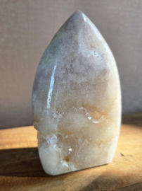 Roze Amethist Vlam - no.04 - Brazilië - 10 cm