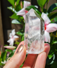 Bergkristal - Gepolijste punt - No.04 - Madagaskar - 6,5cm