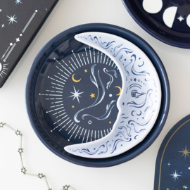 Schaal Dubbel Blue Moon 11 cm