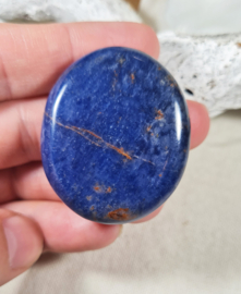 Sodaliet Platte Steen 4 cm no.3 Edelsteen Blauw