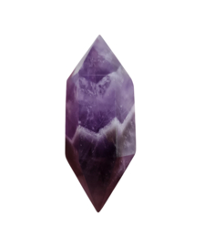 Amethist Chevron Dubbeleinder - no.13 - 5 cm