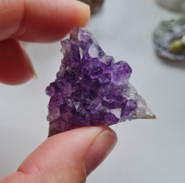 Amethist Cluster - in doosje - no.27