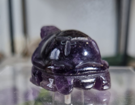 Schildpad Amethist Edelsteen - 4 cm
