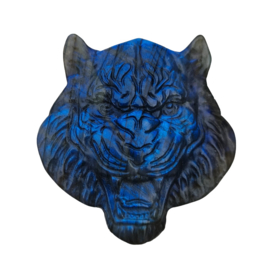 Tijger Labradoriet Carving - 4 cm
