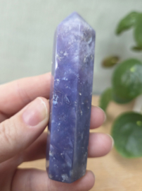 Chalcedoon Paars Edelsteen Punt - diverse soorten