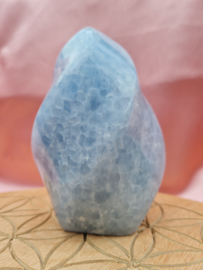 Blue Calcite - Flame - no.1 -12cm