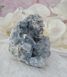 Celestien Cluster Geode - 6cm - Blauw