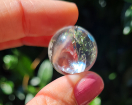 Bergkristal Edelsteen Bol - no.04 - 2,2 cm