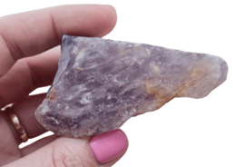 Amethist Edelsteen - Ruw - Brazilië - no.1 - 7,5 cm