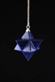 Pendel - Merkaba - Lapis Lazuli - 3 cm