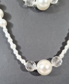 Ketting Dubbel laags - ivoor