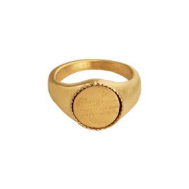 Ring You're Unique Roestvrijstaal - Maat 16