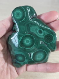 Malachiet Edelsteen Sculptuur 9 cm