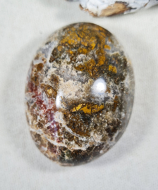 Oceaan Jaspis Handsteen no.4 Edelsteen