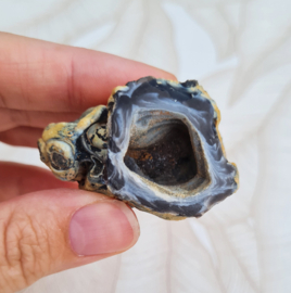 Agaat Geode Druzy Brazilië no.25 - 4,5 cm