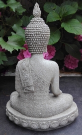 Statue - Buddha - Reach to the Earth - Stonegrey - 39 cm
