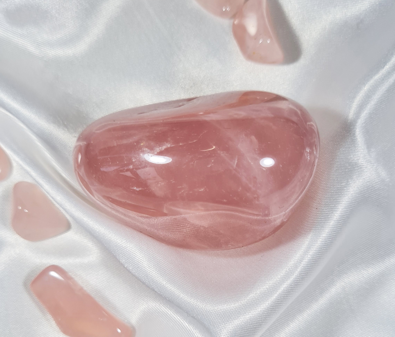 Rozenkwarts 6 cm A+ Jumbosteen Zuid - Afrika no.21