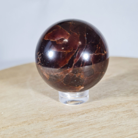 Granaat Edelsteen Bol Ster - India - no.1