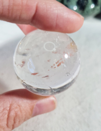 Bergkristal Edelsteen Bol - no.18 - 3,5 cm