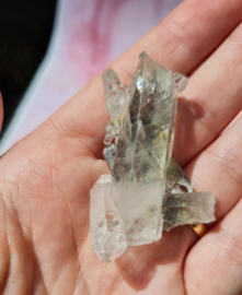 Bergkristal Edelsteen Cluster - Brazilië - Extra - no.16 - 5,5 cm