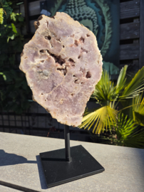 Roze Amethist - op standaard - no.5 - 21/29 cm