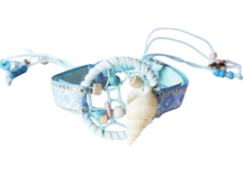 Armband Dreamcatcher Blauw Ibiza