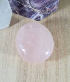 Rozenkwarts - Handsteen - Madagaskar no.5 - 4cm