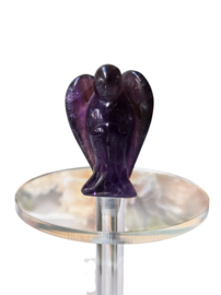 Engel Amethist Paars 4 cm - subtiele beschermengel