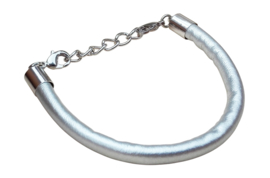 Armband - Ibiza - zilver rond