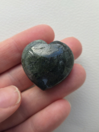 Mosagaat Edelsteen Hart 3 cm
